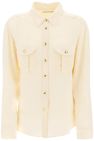 faverolles jacquard crepe shirt BSH01 BLZ BUTTER