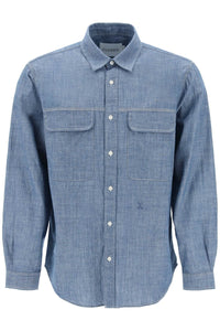 Closed cotton chambray shirt for C84639 23A 20 MID BLUE