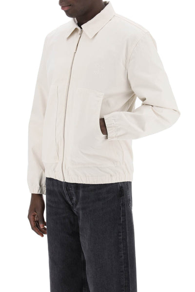 Closed cotton blouson jacket C87219 50F 30 LIME BEIGE