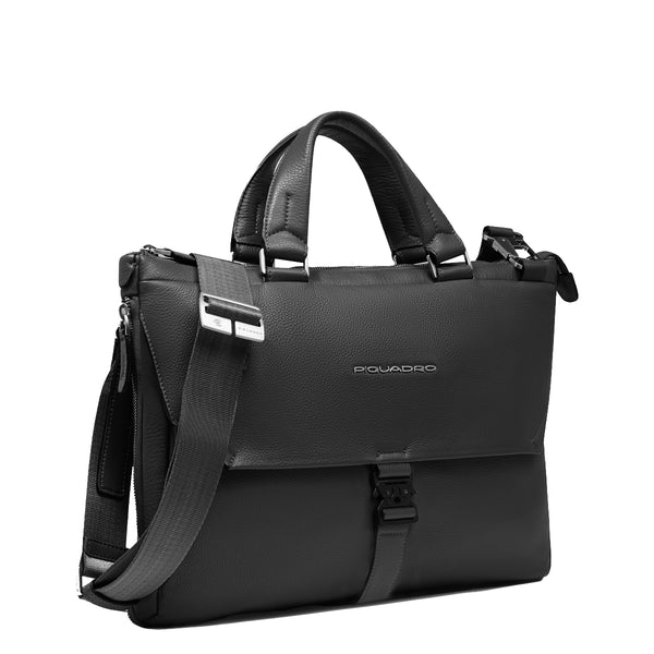 Piquadro - Than Nero 14" Laptop Briefcase - CA6698S135 - NERO