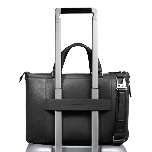 Piquadro - Than Nero 14" Laptop Briefcase - CA6698S135 - NERO