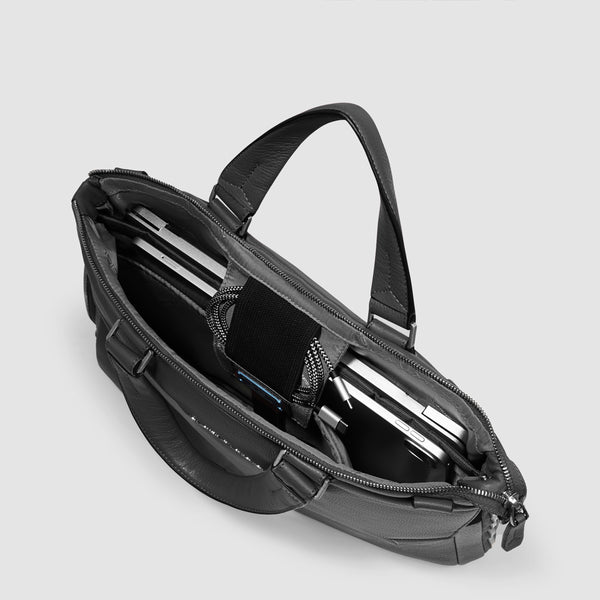 Piquadro - Than Nero 14" Laptop Briefcase - CA6698S135 - NERO