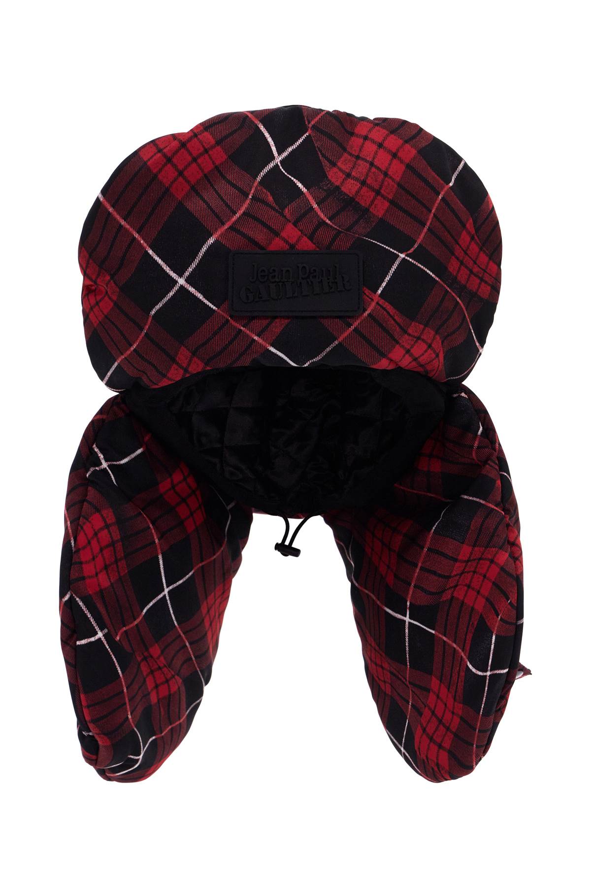 "oversized tartan CC032P C552 RED/BLACK/WHITE