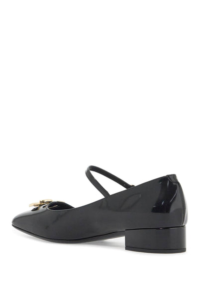 DOLCE & GABBANA brushed leather mary jane CD1814 A1037 | Italystation.com - Shop Now at italystation.com