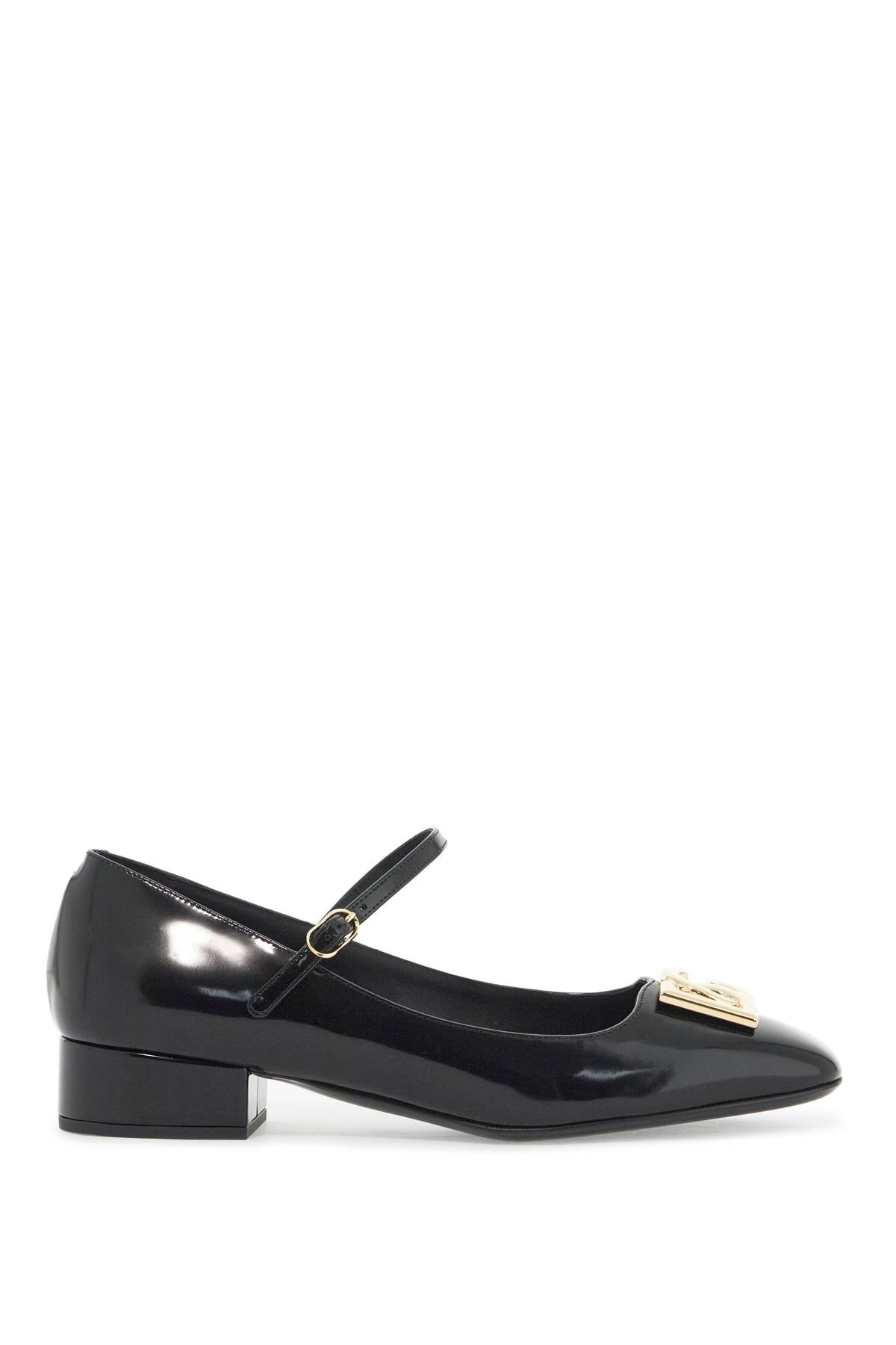 DOLCE & GABBANA brushed leather mary jane CD1814 A1037 | Italystation.com - Shop Now at italystation.com