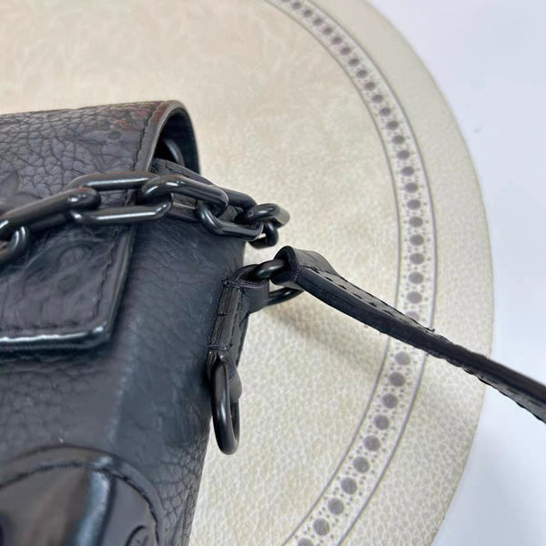 Used Louis Vuitton Steamer M81746 Black