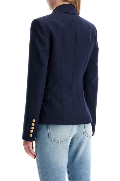 "6-button grain de poudre jacket CF1SG008WB08 NAVY