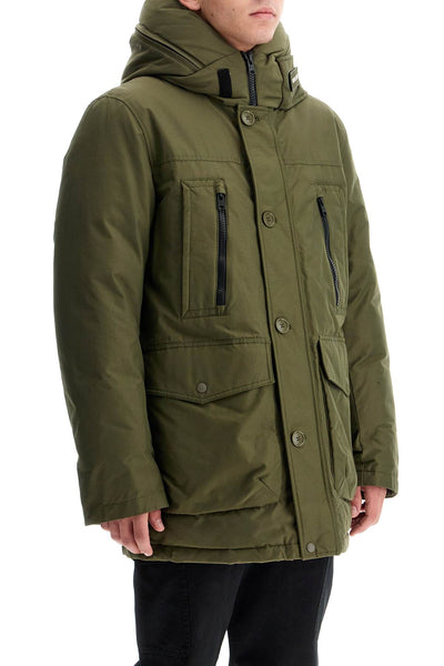 'arctic' parka in ramar fabric CFWOOU0866 MRUT0001 GREENSTONE