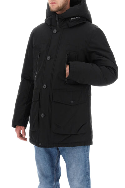 'arctic' parka in ramar fabric CFWOOU0866 MRUT0001 BLACK