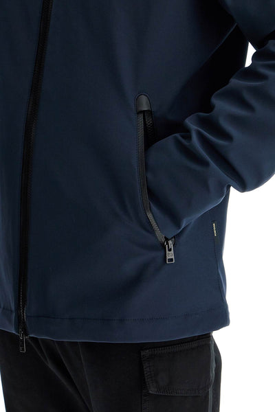 softshell pacific jacket for outdoor CFWOOU1047 MRUT3496 MELTON BLUE