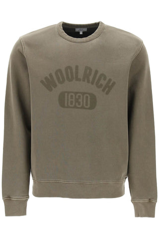 vintage logo sweatshirt with a CFWOSW0221 MRUT3686 LAKE OLIVE