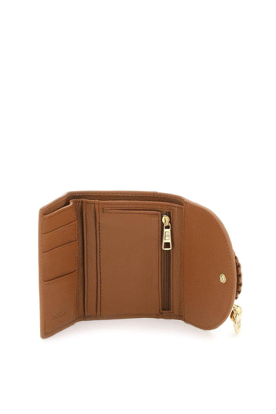 hana mini wallet CHS19UP866305 CARAMELLO