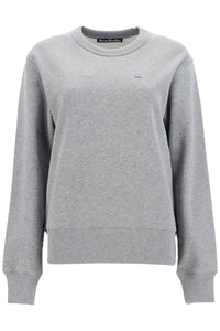 organic cotton crewneck sweatshirt CI0173 LIGHT GREY MELANGE