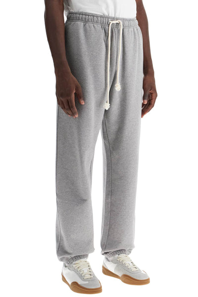 loose fit joggers with draw CK0113 LIGHT GREY MELANGE