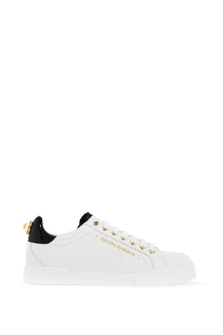 portofino sneakers with pearl CK1602 AH506 BIANCO/ORO