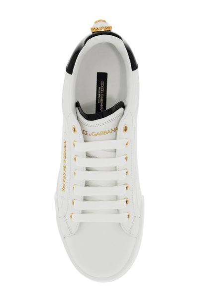 portofino sneakers with pearl CK1602 AH506 BIANCO/ORO