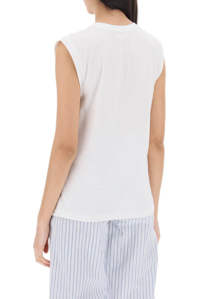 sleeveless top CL3018 GOTS OPTIC WHITE