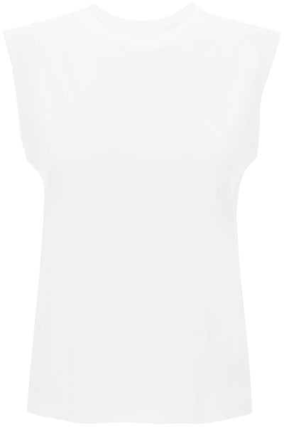 sleeveless top CL3018 GOTS OPTIC WHITE