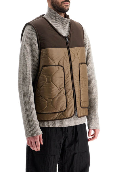 WOOLRICH sherpa-lined vest by todd snyder CMWOOUT339MRTD0086 | Italystation.com - Shop Now at italystation.com