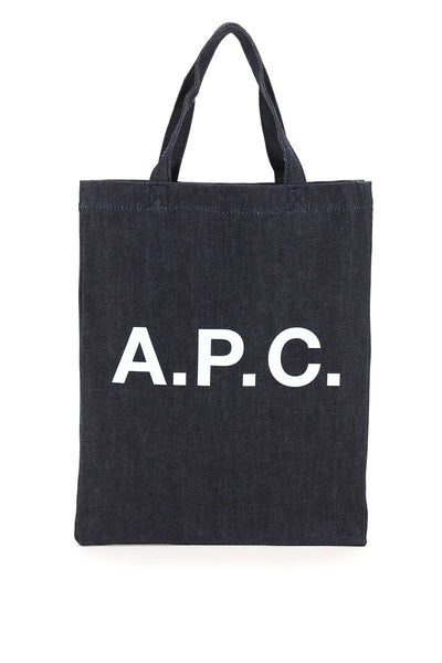 A.p.c. laure tote bag COCSX M61569 INDIGO