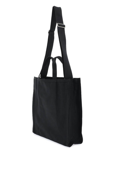 A.p.c. récupération canvas shopping bag CODBM H61318 NOIR