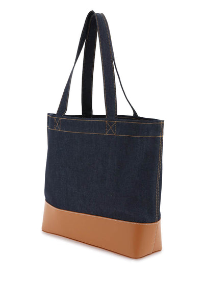 A.p.c. axel e/w tote bag CODDP M61917 CARAMEL