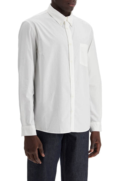 edouard button-down shirt COEVD H12509 BLANC