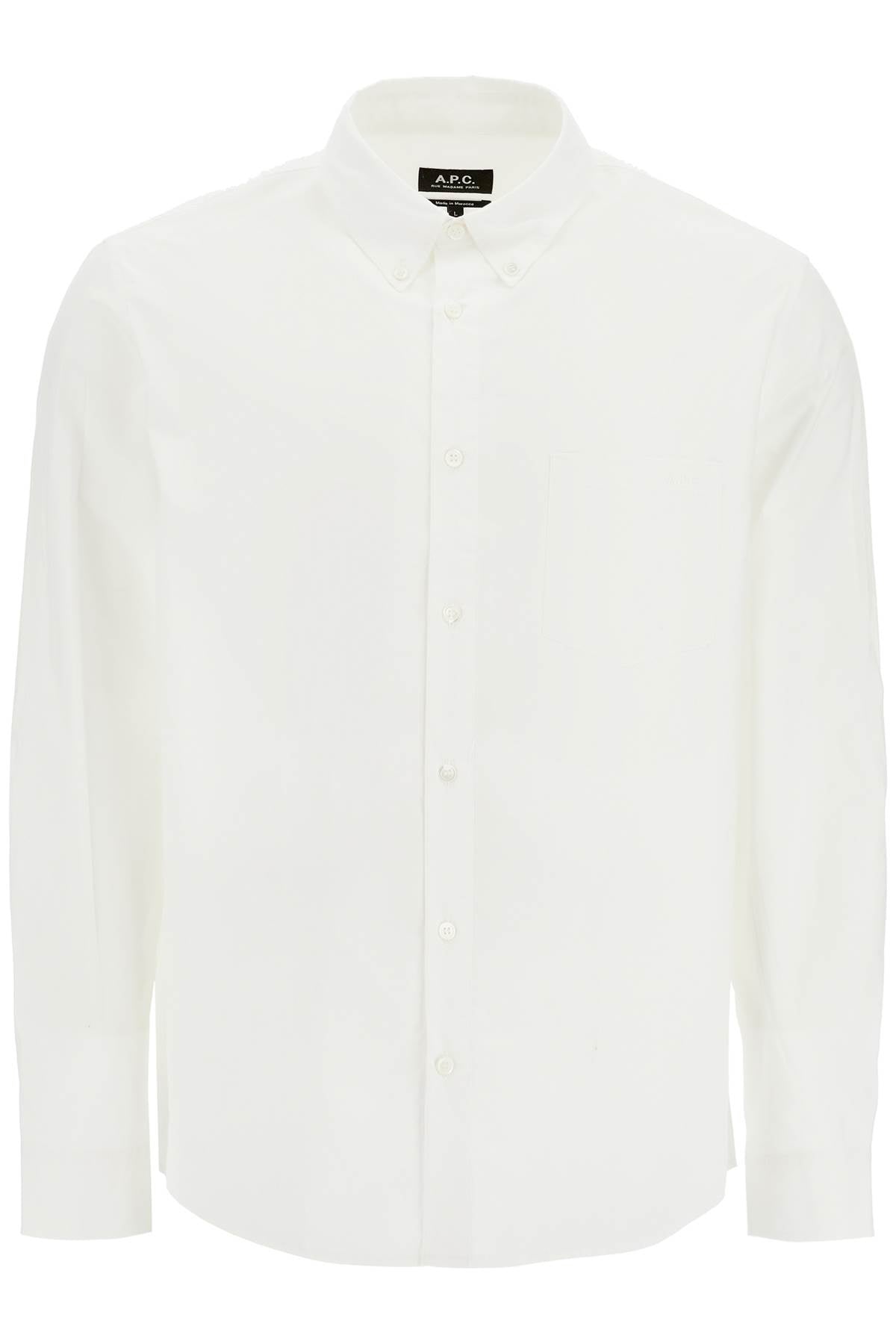 edouard button-down shirt COEVD H12509 BLANC