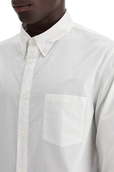 edouard button-down shirt COEVD H12509 BLANC