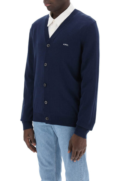 Apc 棉質柯蒂斯開襟衫 適用於 COEZJ H22256 深海軍藍