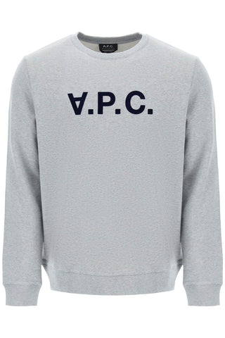 Apc 植絨 vpc 標誌運動衫 COFAX H27378 GRIS CHINE
