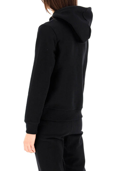 A.p.c. hoodie with logo print COFBQ F27674 BLACK