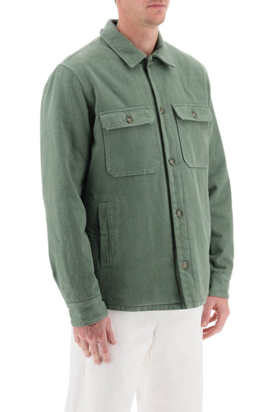 alessio padded overshirt COFCN H02899 FORET