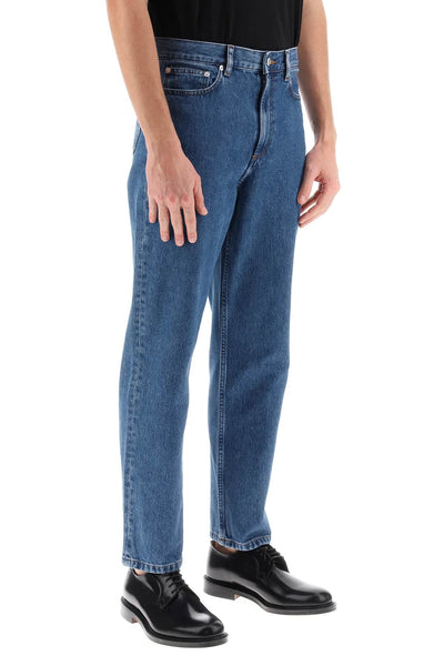 A.p.c. martin straight jeans COGWD H09121 WASHED INDIGO