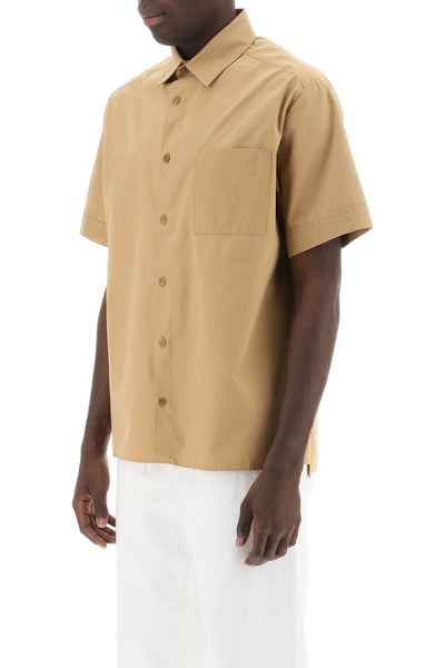 APC ROSS 短袖襯衫 COGWI H12541 米色