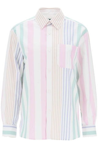 A.p.c. sela striped oxford shirt COGWK F12531 MULTI