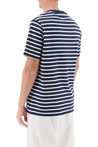 A.p.c. emilien striped t-shirt COGWT H26343 DARK NAVY