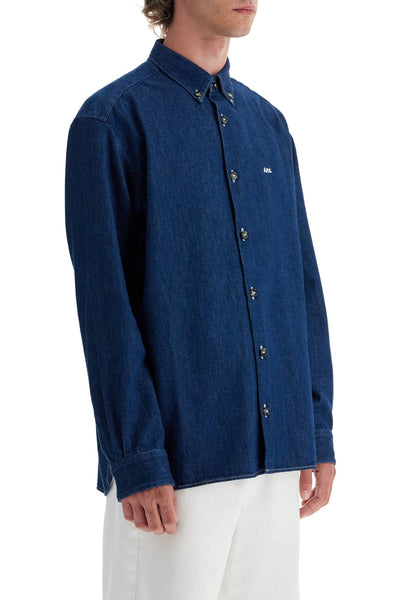 "lightweight denim mathias shirt COHAL H12586 INDIGO DELAVE