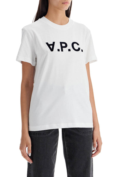 grand vpc t-shirt COHBM M26384 BLANC/DARK NAVY