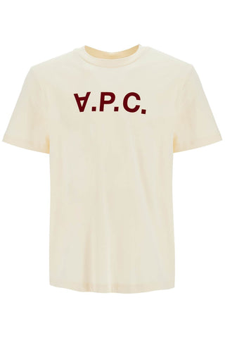 grand vpc t-shirt COHBM M26384 ECRU/BORDEAU