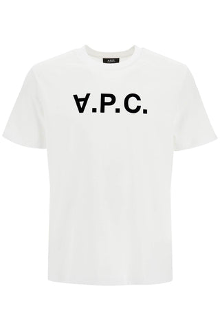 grand vpc t-shirt COHBM M26384 BLANC/DARK NAVY