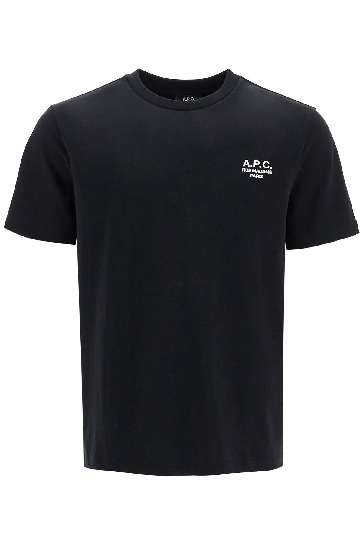 A.P.C. rue madame unisex t-shirt COHBU M26388 NOIRBLANC | Italystation.com - Shop Now at italystation.com