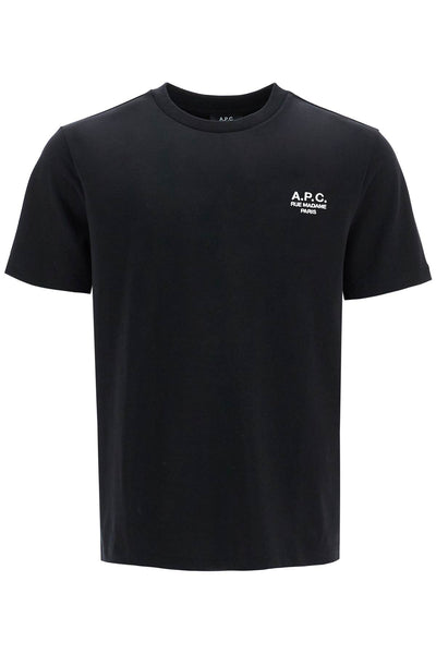 A.P.C. rue madame unisex t-shirt COHBU M26388 NOIRBLANC | Italystation.com - Shop Now at italystation.com