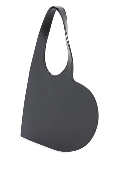 heart-shaped small tote bag COPBA14BIS405 BLACK