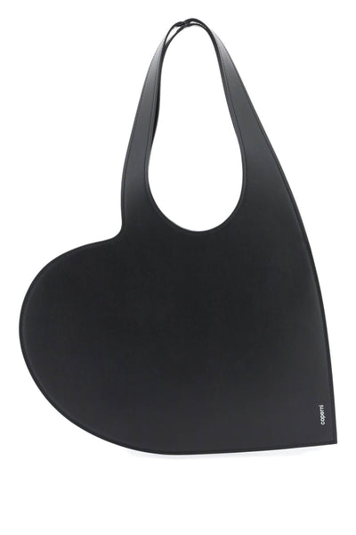 heart-shaped small tote bag COPBA14BIS405 BLACK