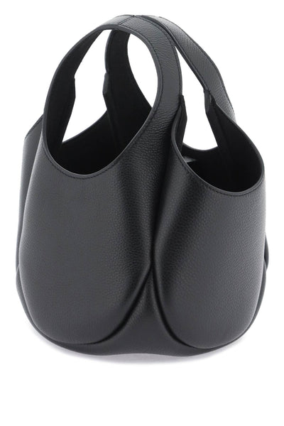 leather mini bucket bag COPBA69840 BLACK