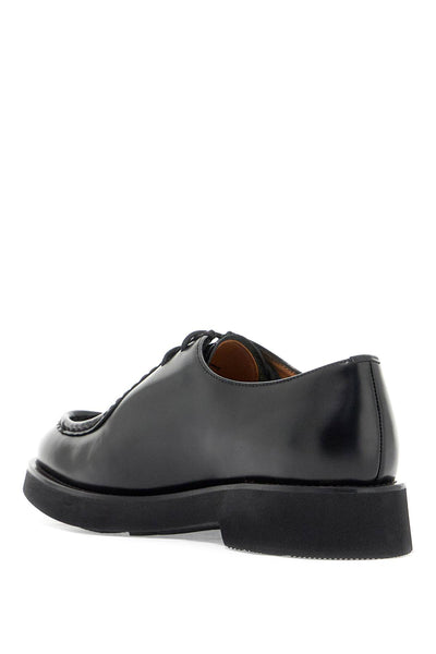 "nelly brushed leather lace-up DE0266 9SN BLACK