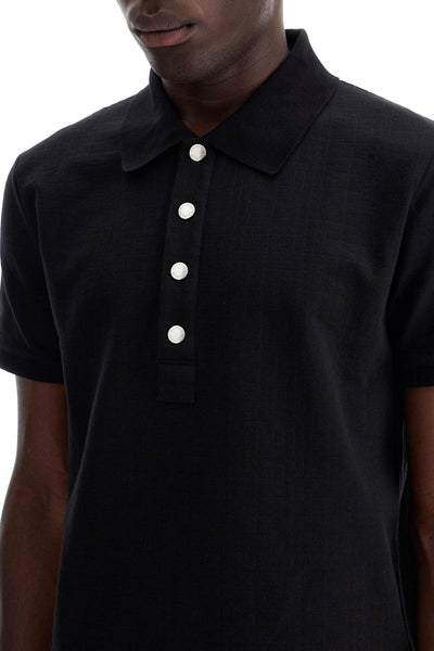 polo shirt with pb labyrinth mon DH1GB000JB82 BLACK