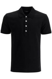 polo shirt with pb labyrinth mon DH1GB000JB82 BLACK