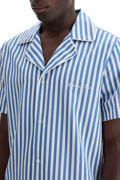 striped pajama shirt for DH1HN065CF16 BLEU PÂLE/BLANC